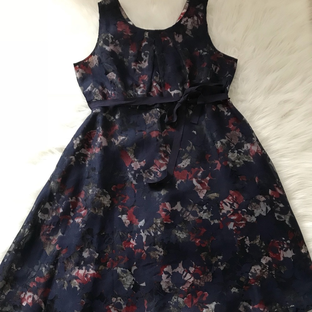 Floral maternity dress